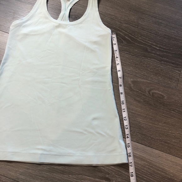 Lululemon Cool Racerback II Ocean Mist Womens Size Small Athletic Tank - Picture 3 of 8